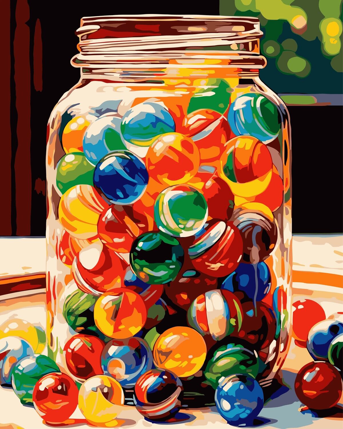 Colors in a Jar