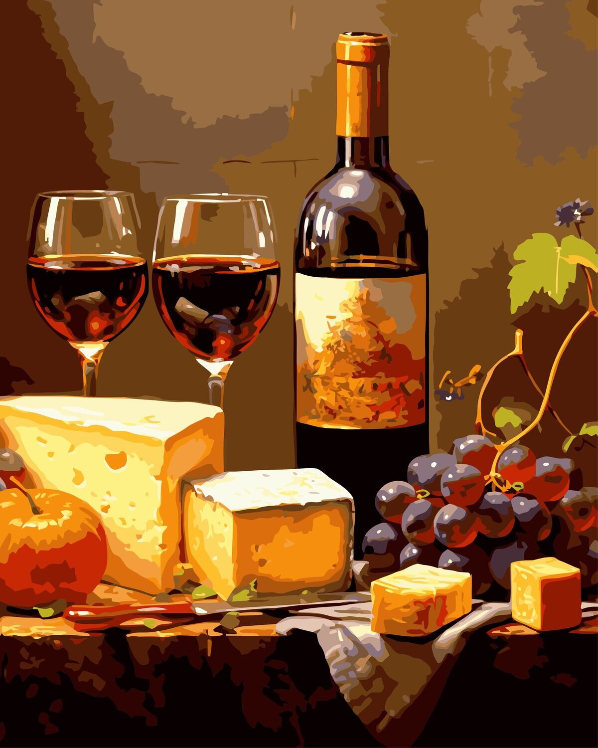 Wine and Cheese