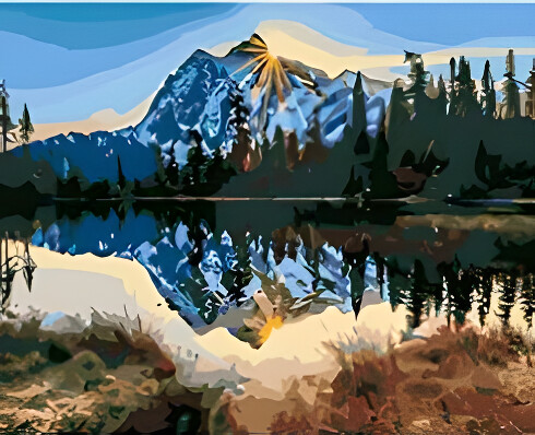 Lake Reflection