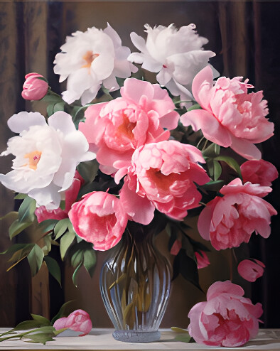 Peonies in a Jar
