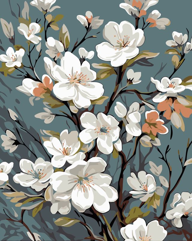 White Blossom Serenity