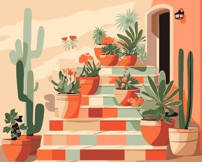 Succulent Steps