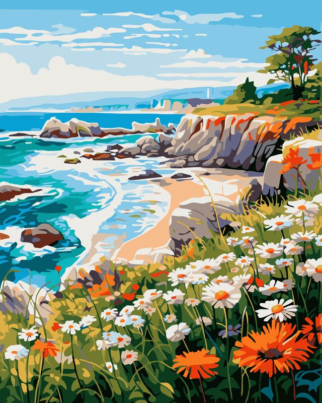 Coastal Daisies