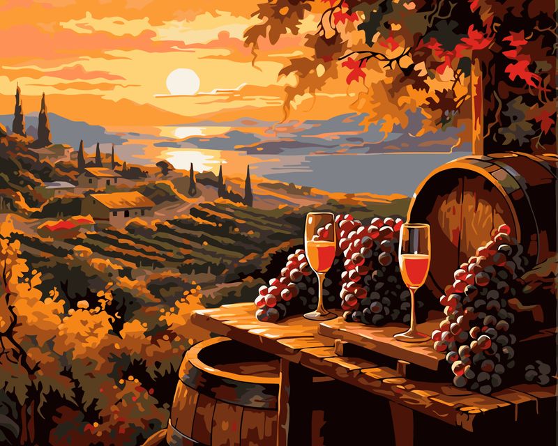 Vineyard Sunset