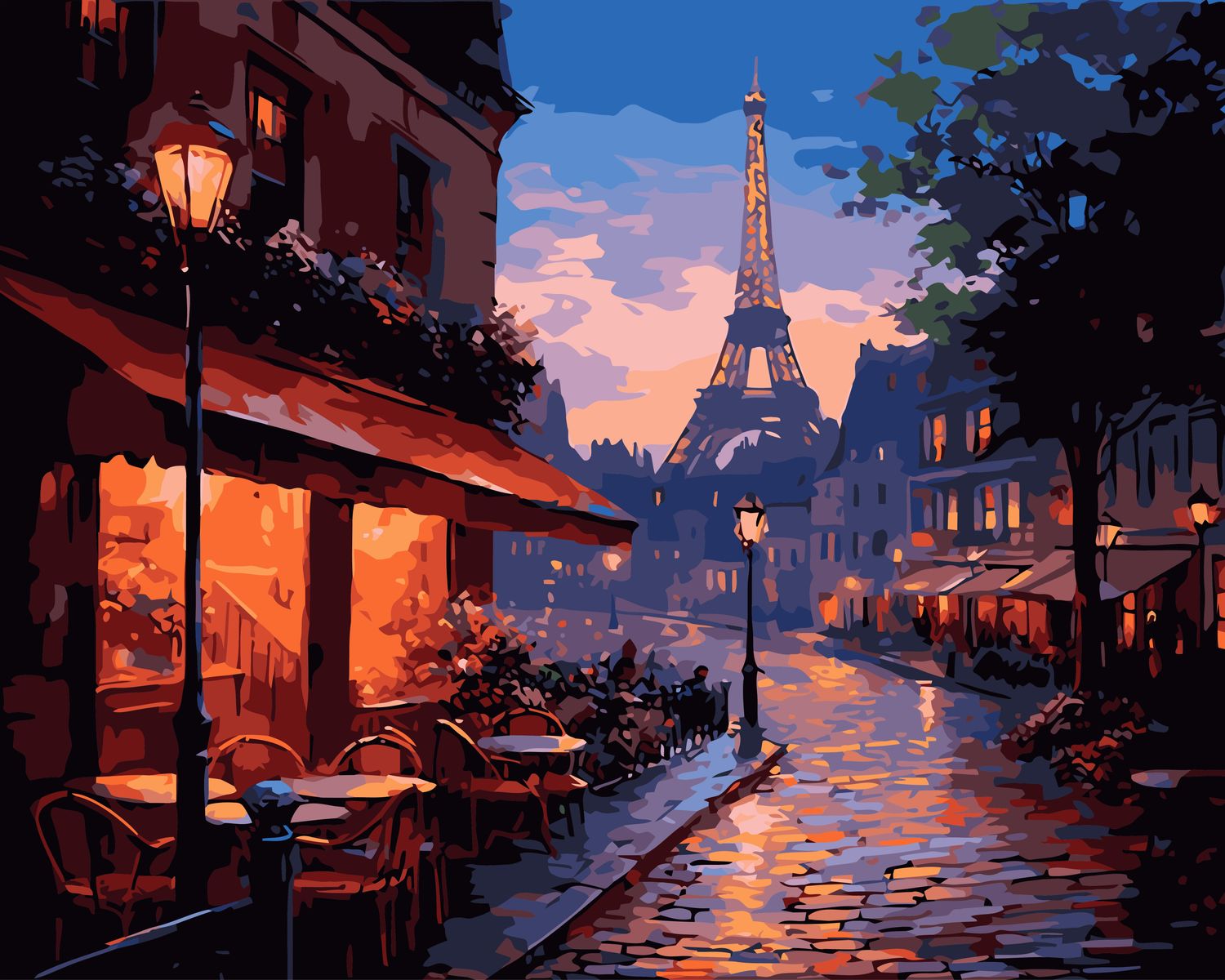 Paris at Dusk