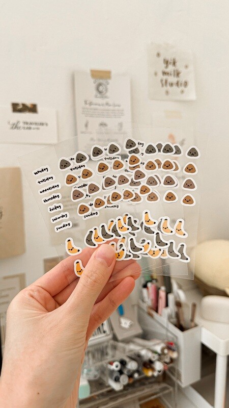 Rice bun - planner sticker