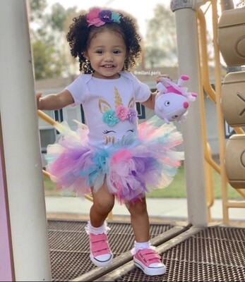 Birthday Set (Tutu or Shorts)