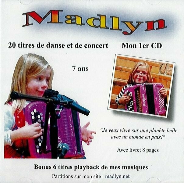 Madlyn  "Mon 1er CD"