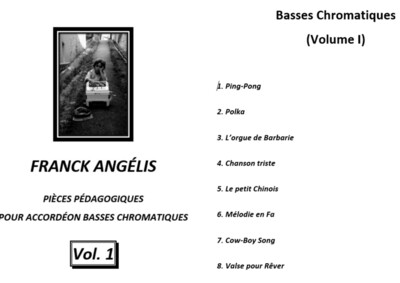 Piéces pédagogiques de F. Angélis - Basses Chr. Vol.1