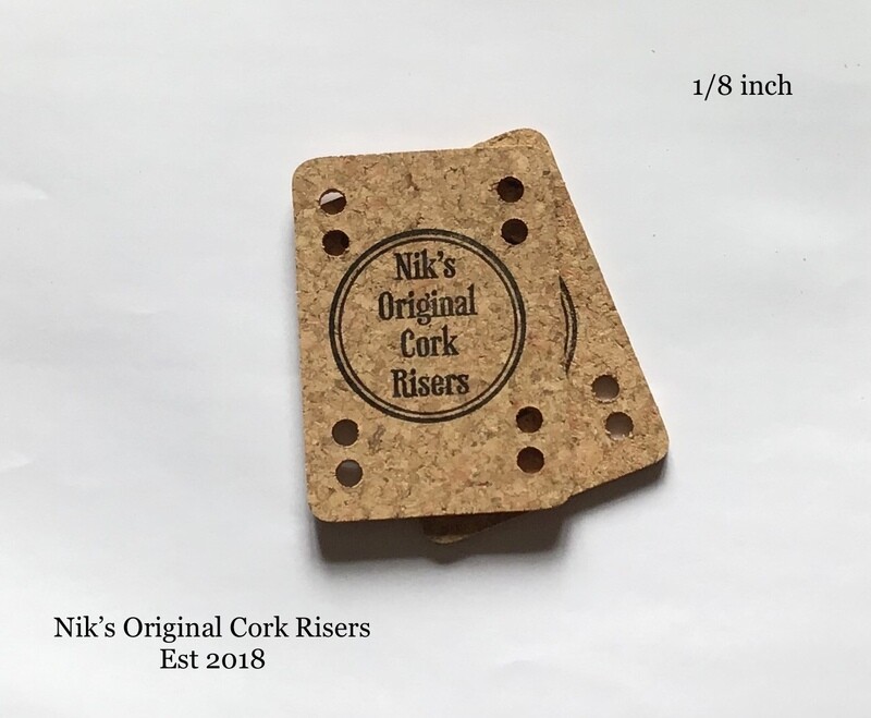 Longboard Riser Pads 1/8”