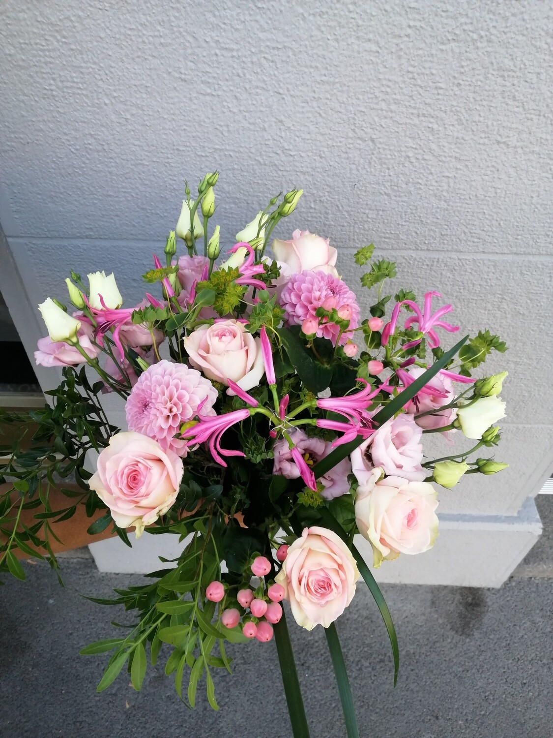 Bouquet de fleurs pastel