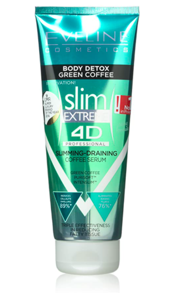 SLIM EXTREME 4D BODY DETOX PROFESSIONAL INTENSELY SLIMMING AND DRAINING COFFEE SERUM