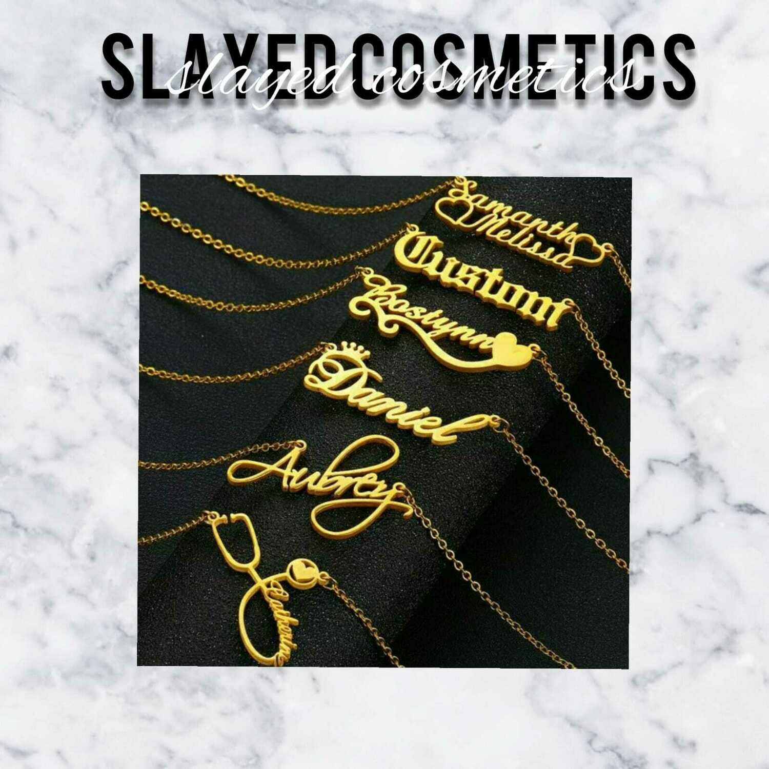 Stainless steel Custom Name Necklace