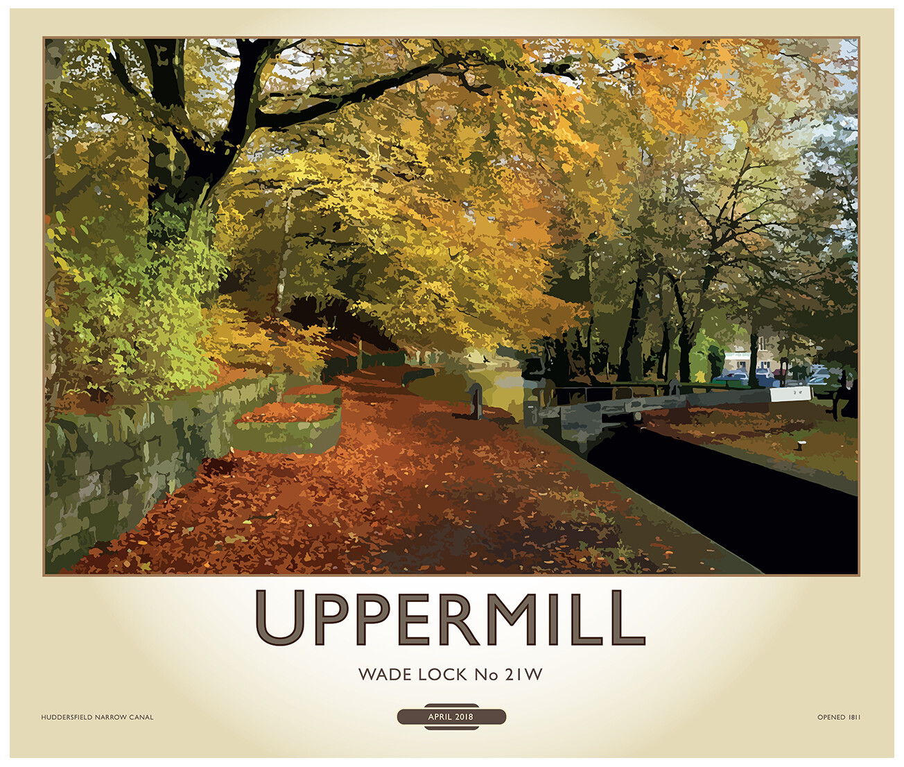 Fine Art Print Saddleworth - Uppermill