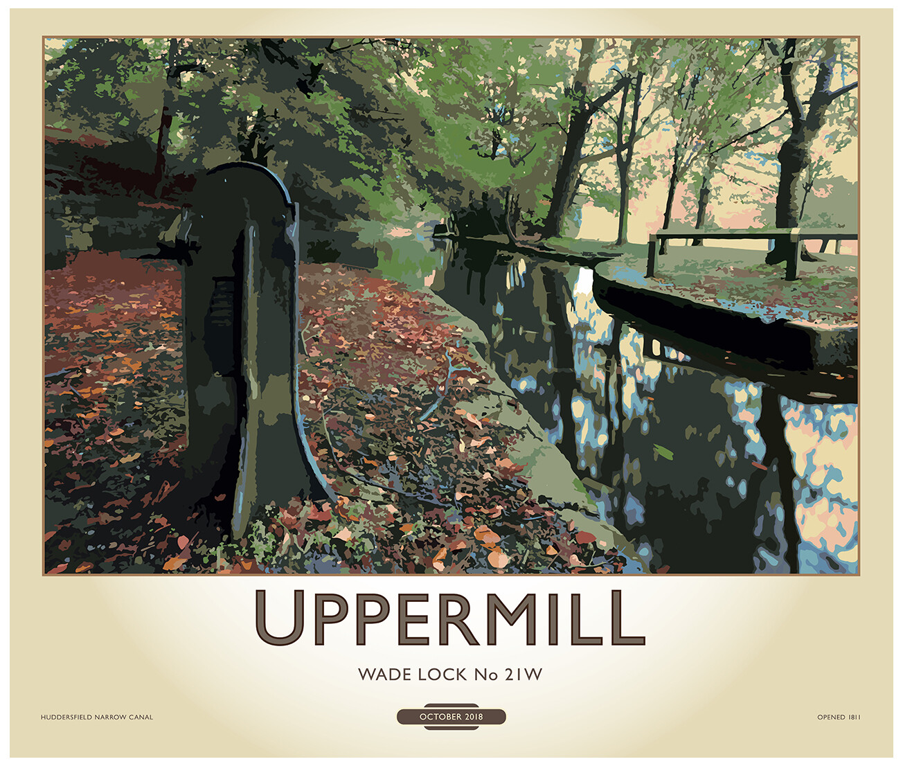 Fine Art Print Saddleworth - Uppermill