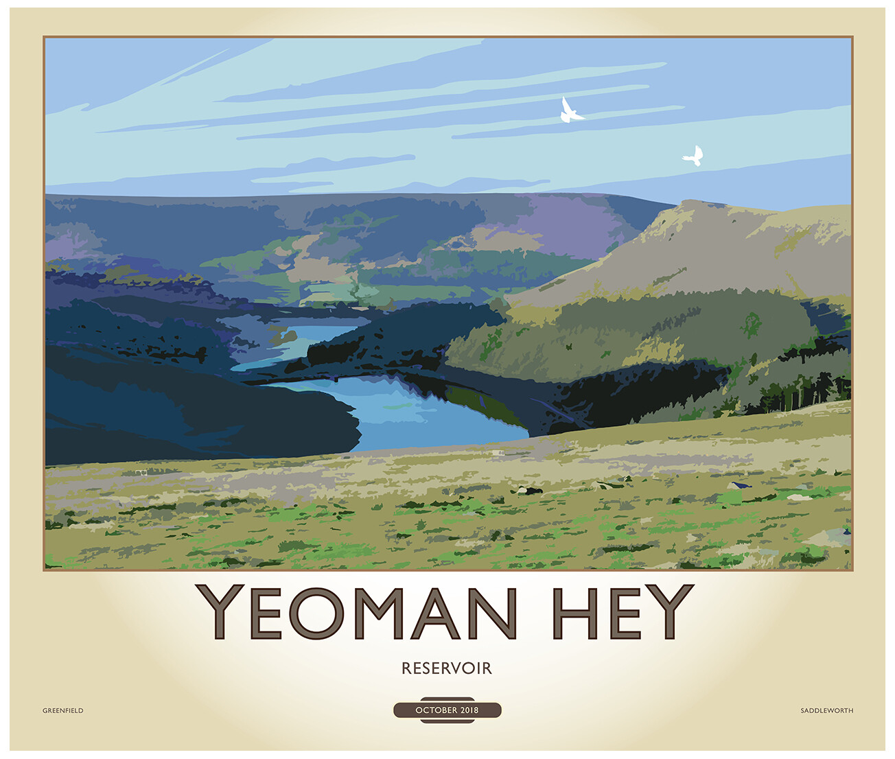 Fine Art Print - Yeoman Hey Reservoir