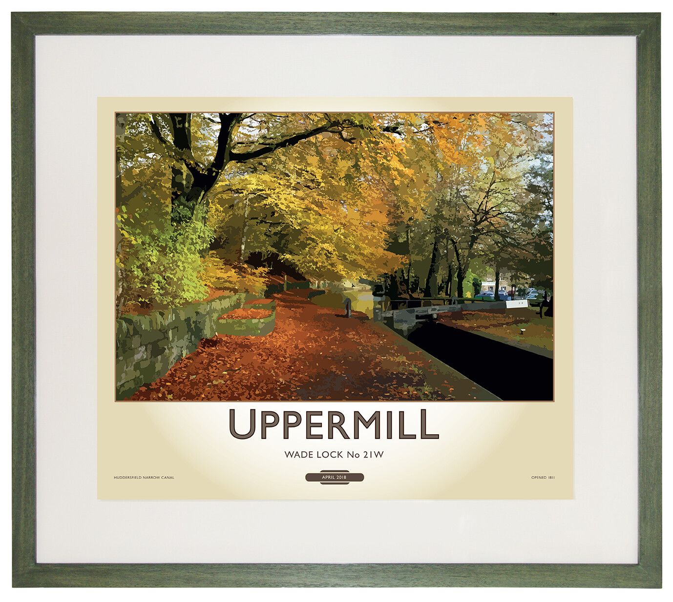 Framed Fine Art Print Saddleworth - Saddleworth - Uppermill