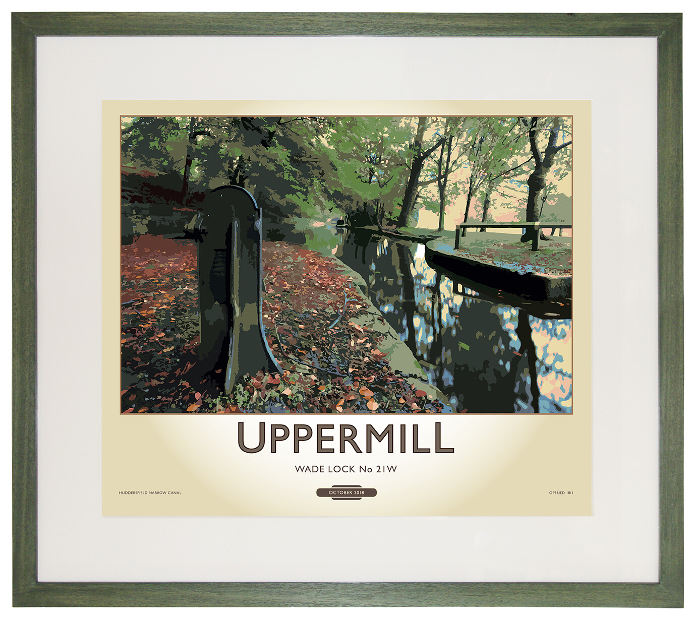 Framed Fine Art Print - Uppermill