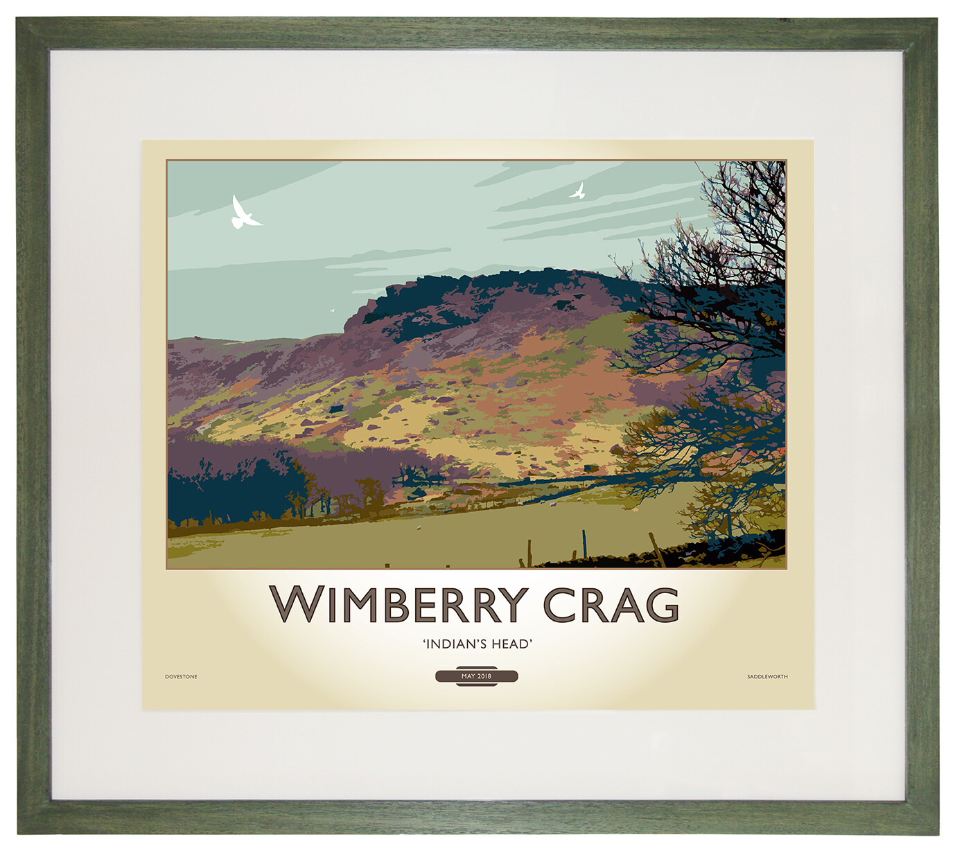 Framed Fine Art Print - Wimberry Crag