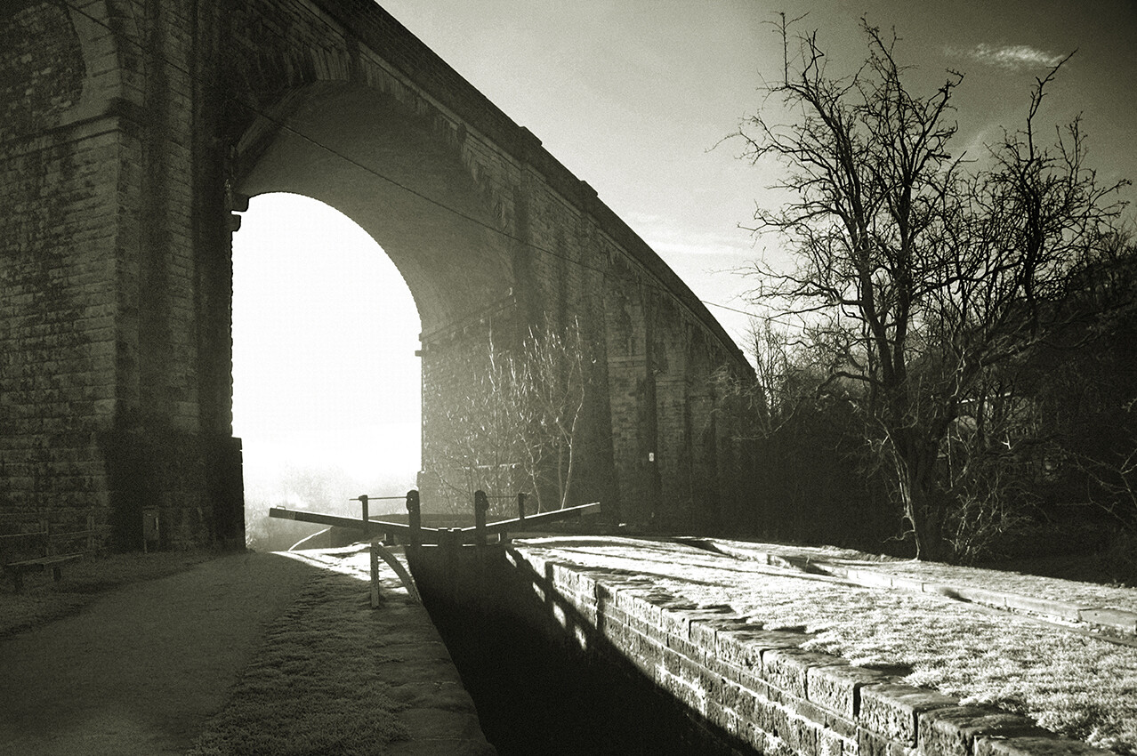 Limited Edition Photographic Print - Cold Morning at the Viaduct