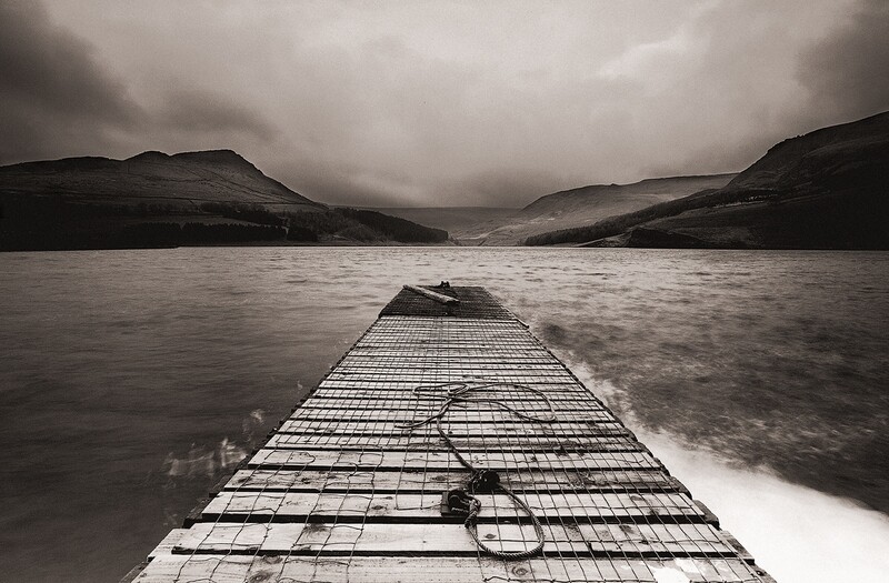 Limited Edition Photographic Print - Choppy Waters, Dovestone Reservoir