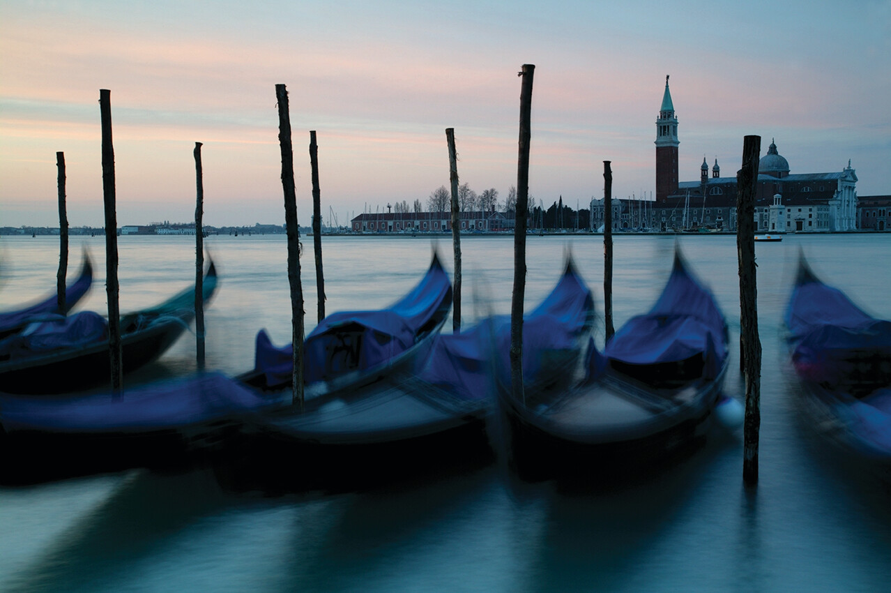 Limited Edition Photographic Print - Gondolas Grand Canal, Venice