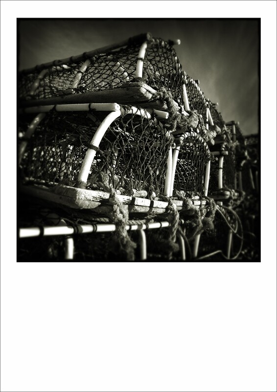 Limited Edition Photographic Print - Lobster Pots Whitby