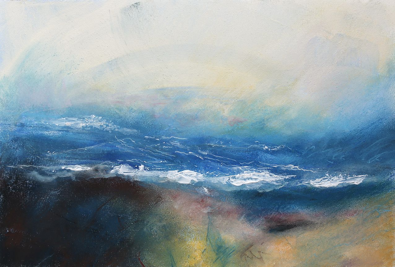 Study For a Calm Sea

Original signed sketch by Darren Marshall

Rembrandt soft pastels and acrylic paint on Arches Aquarelle watercolour block 300gsm hot pressed.

Overall size - 360 x 260 mm
Image size - 310 x 210 mm

Please allow 10 working days for the packaging and delivery of original artwork. 
Fixed delivery cost.

© All images are subject to copyright.