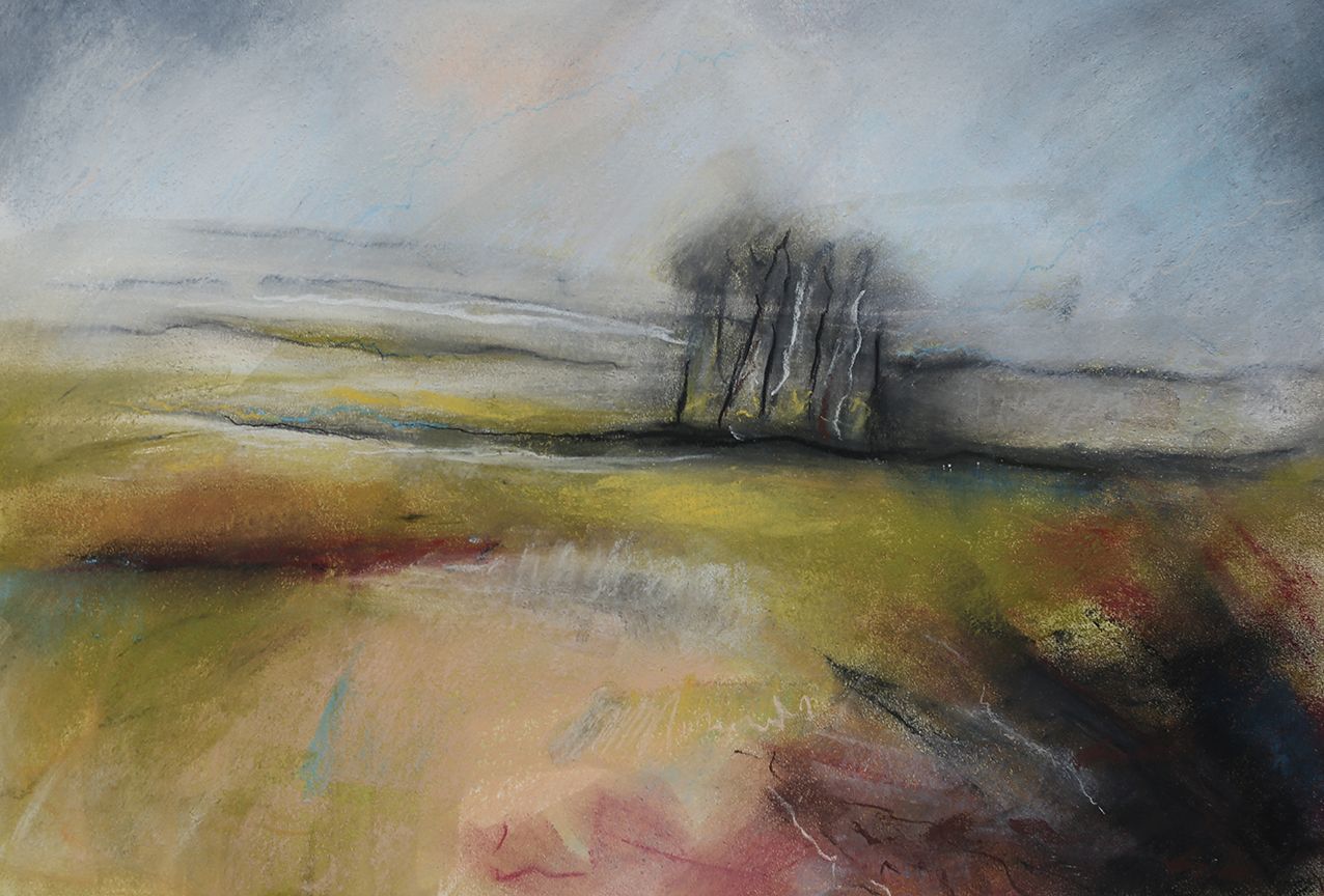 Sketch for a Pennine Landscape 16

Original signed sketch by Darren Marshall

Rembrandt soft pastels on Arches Aquarelle watercolour block 300gsm hot pressed.

Overall size - 360 x 260 mm
Image size - 310 x 210 mm

Please allow 10 working days for the packaging and delivery of original artwork. 
Fixed delivery cost.

© All images are subject to copyright.