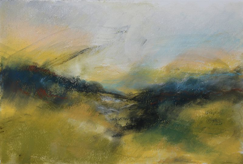 Sketch for a Pennine Landscape 14

Original signed sketch by Darren Marshall

Rembrandt soft pastels on Arches Aquarelle watercolour block 300gsm hot pressed.

Overall size - 360 x 260 mm
Image size - 310 x 210 mm

Please allow 10 working days for the packaging and delivery of original artwork. 
Fixed delivery cost.

© All images are subject to copyright.