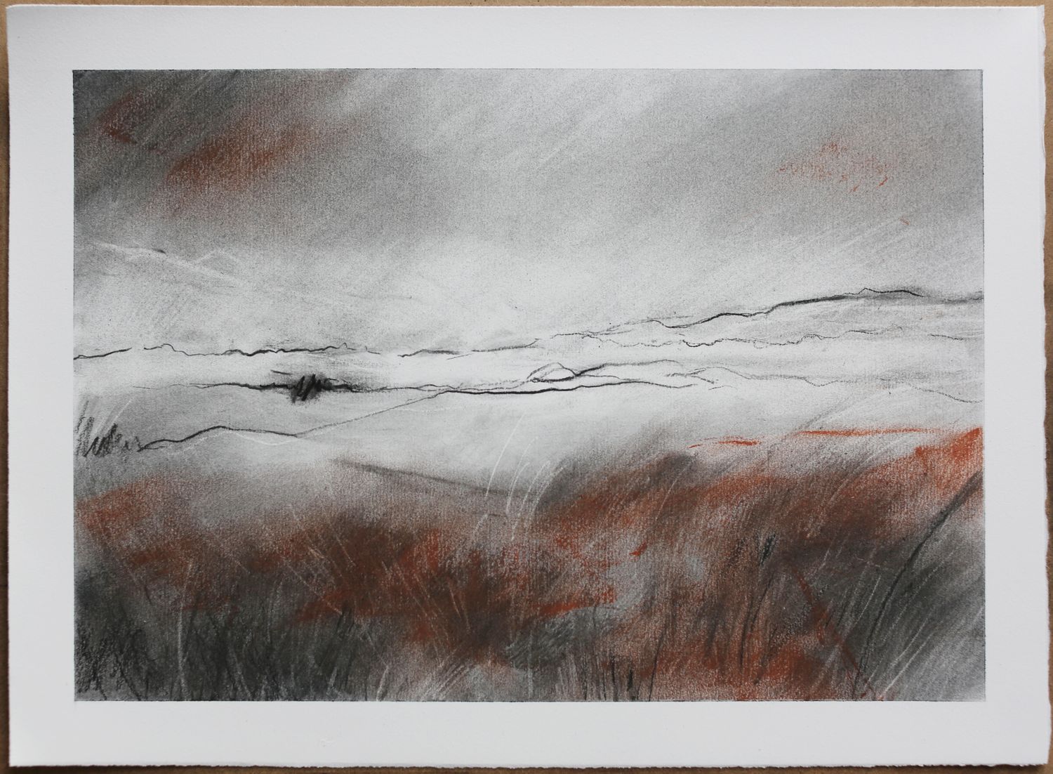 Moorland drawing 3