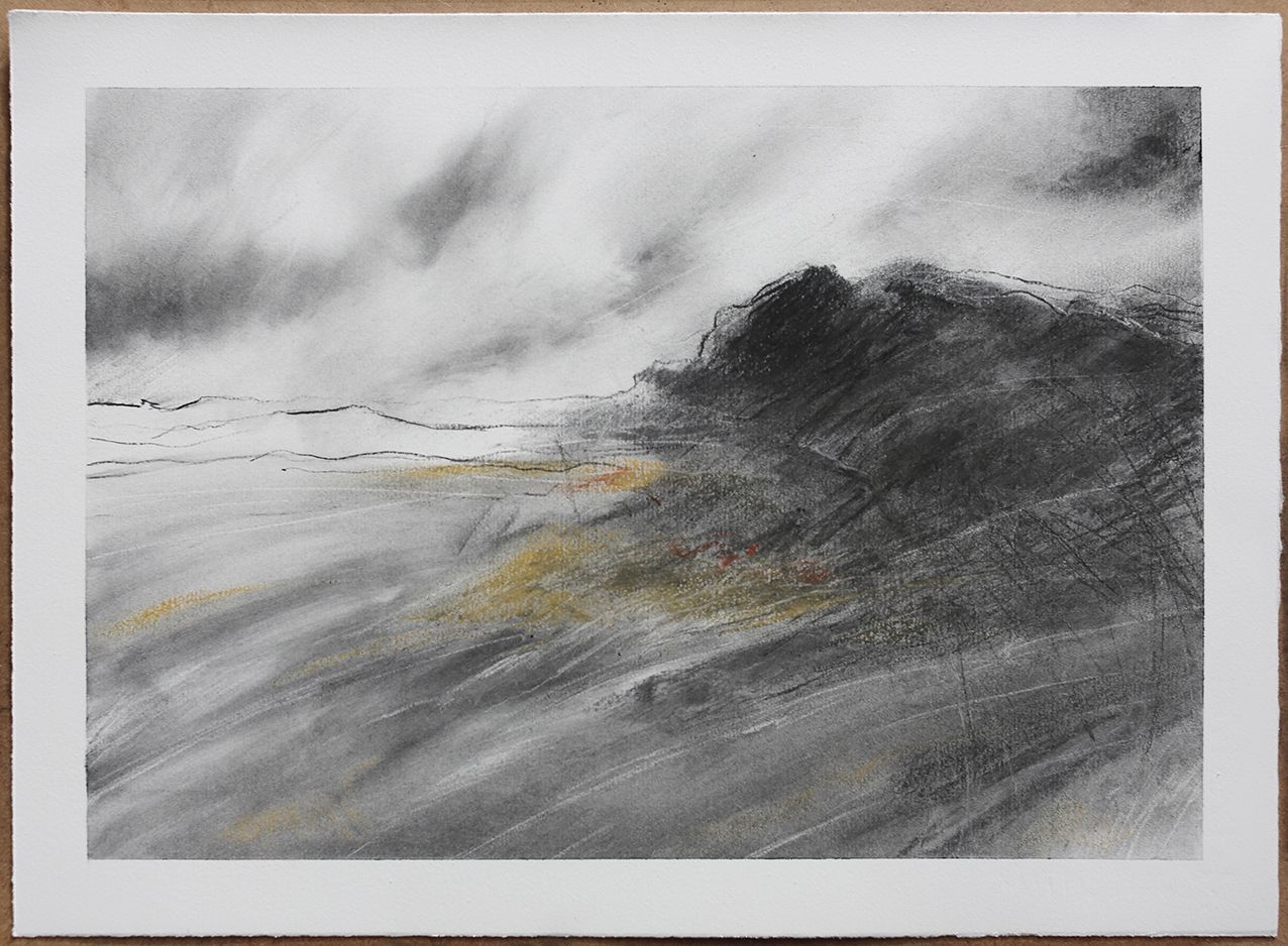Moorland drawing 4