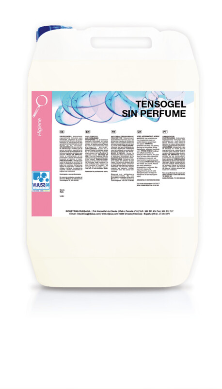 Tensogel sin Perfume- Gel de manos