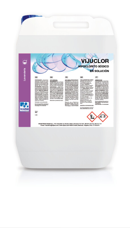 Vijuclor - Hipoclorito Sódico al 15%