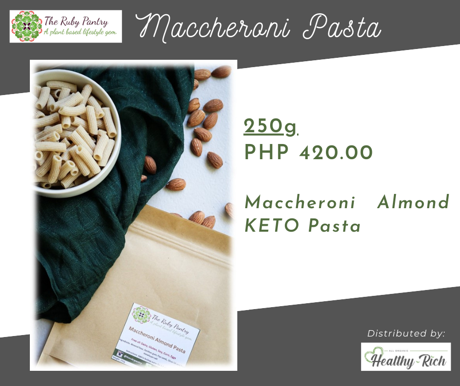 250g Maccheroni Almond KETO Pasta