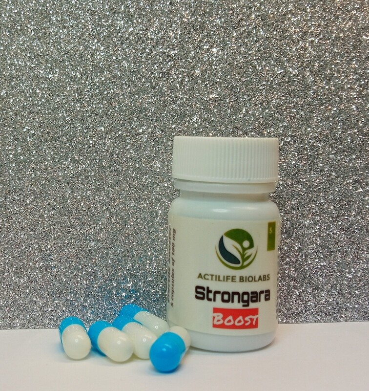 Strongara Boost Flacon de 5 gélules de 180 mg a effet rapide