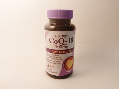 Coenzyme Q10 - 30 pastilles de 100 mg.