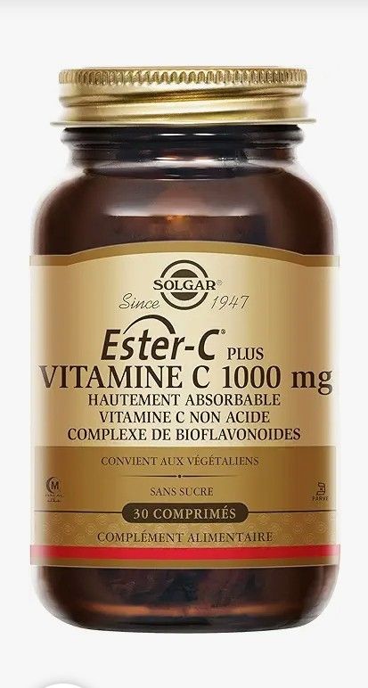 ESTER - C vitamine c avec biolflavonoides hautement assimilable