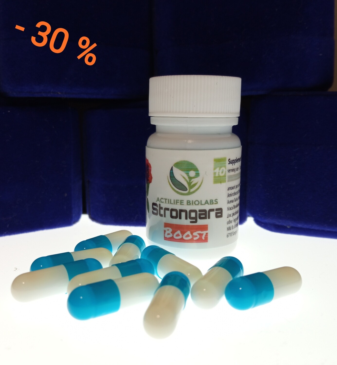Strongara Boost x 10 gélules Strongara Boost x 10 gélules