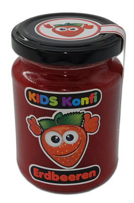 KIDS KONFI ERDBEEREN 220g
