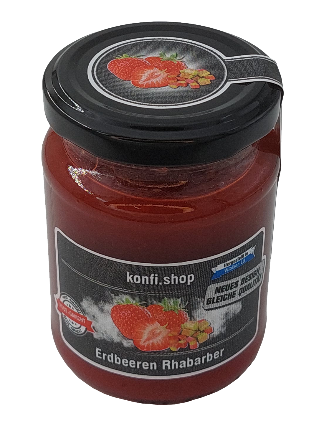 ERDBEEREN RHABARBER 220g