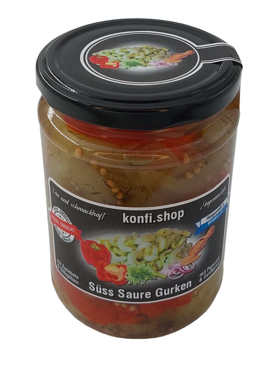 SÜSS SAURE GURKEN 360g