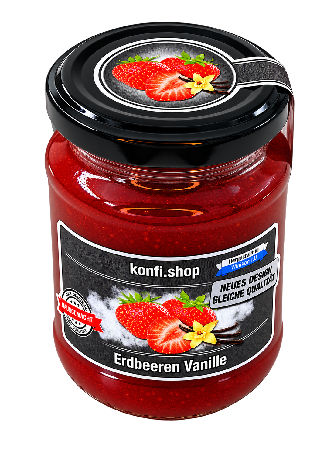ERBEEREN VANILLE 220g