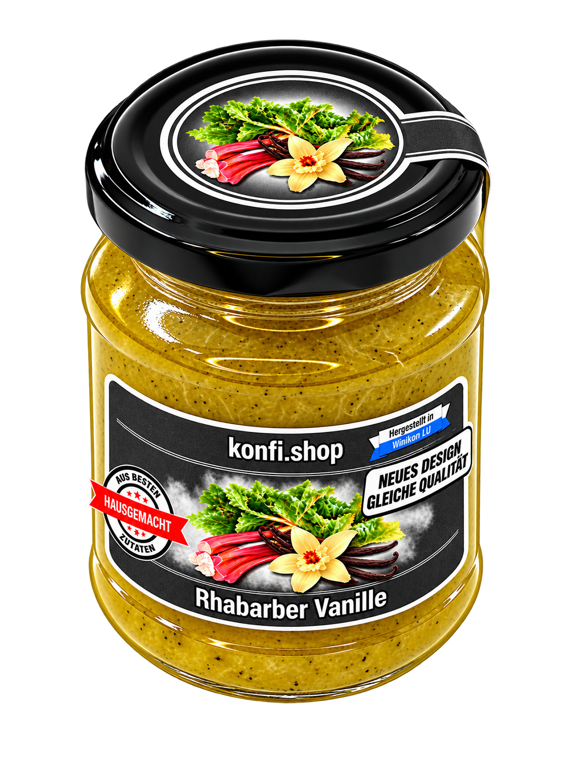 RHABARBER VANILLE 220g