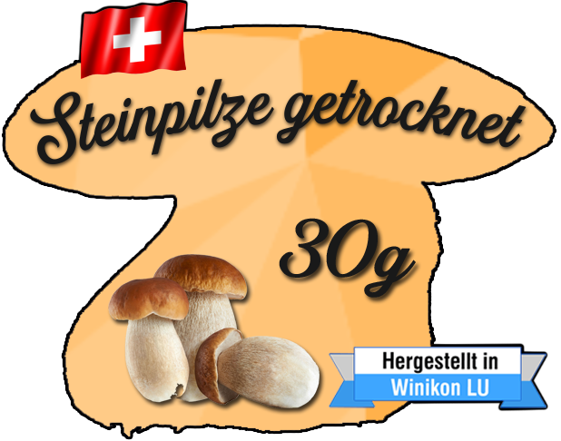Steinpilze getrocknet 30g (CH, Winikon) Steinpilze getrocknet 30g (CH, Winikon)