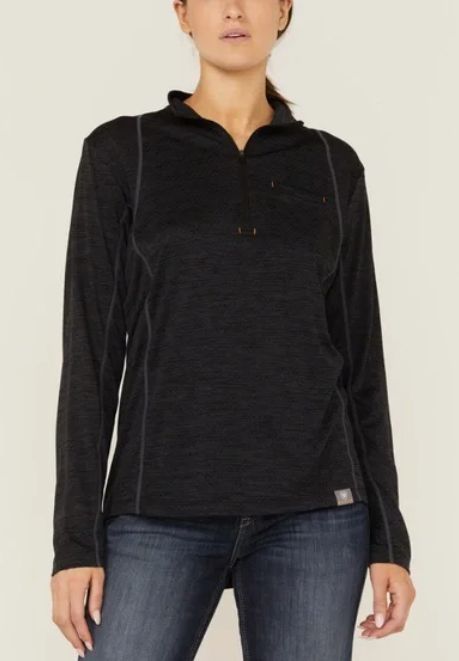 Ariat Women's REBAR REVOLT 1/2 Zip WORK PULLOVER - XL