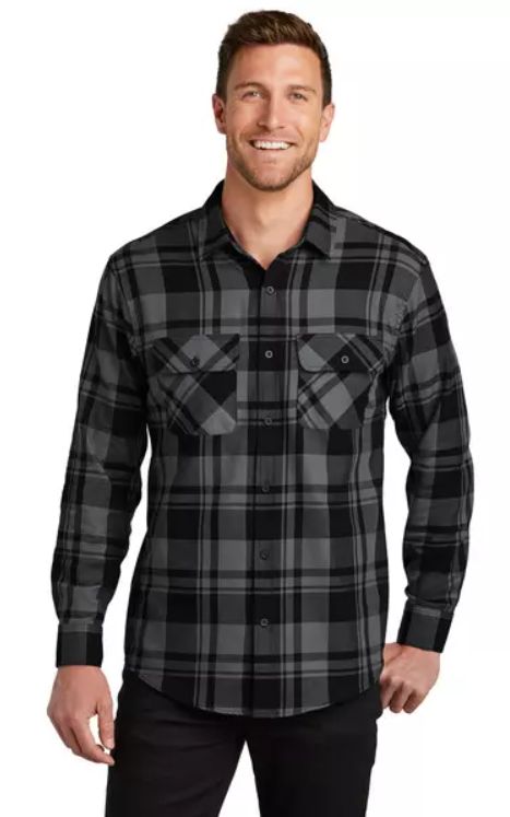 Port Authority Plaid Flannel Shirt - 3XL
