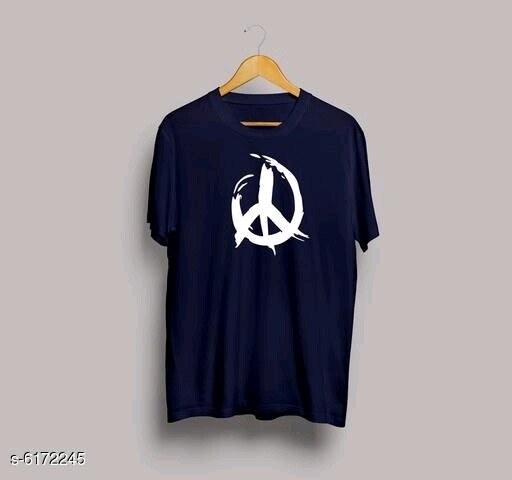 Embossed Crew-Neck Printed T-Shirt