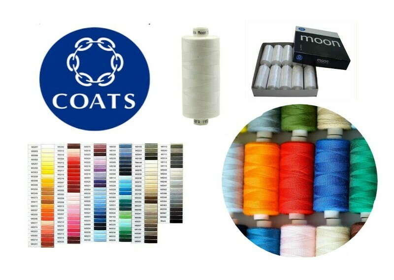 Coats Moon Overlocking Thread 1000yds