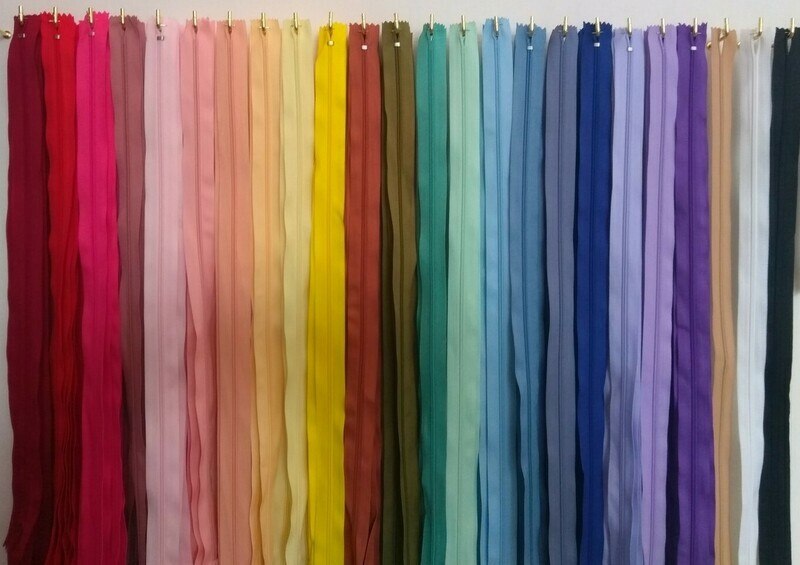 Zips-Closed End Nylon Dress- Various Sizes from 50p